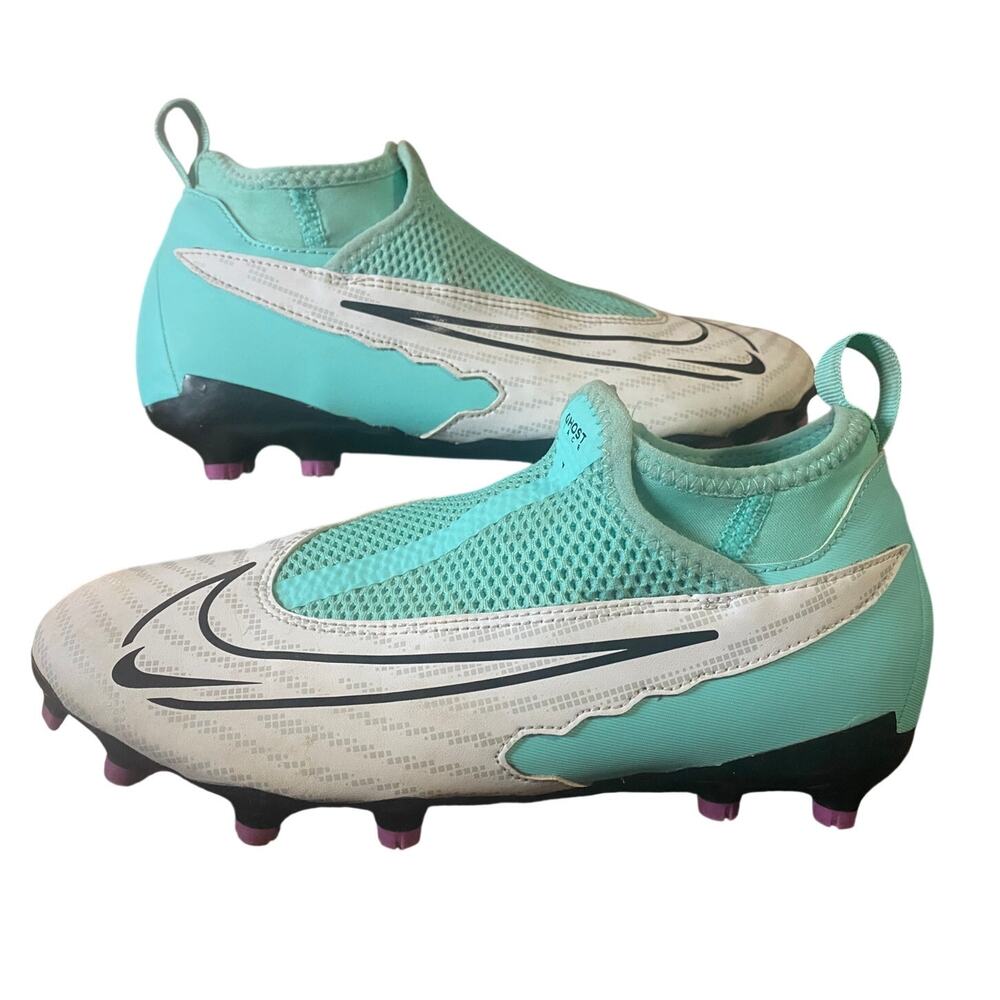 Nike Phantom GX Ghost Lace Youth Soccer Cleats 3.5Y DD9545-300